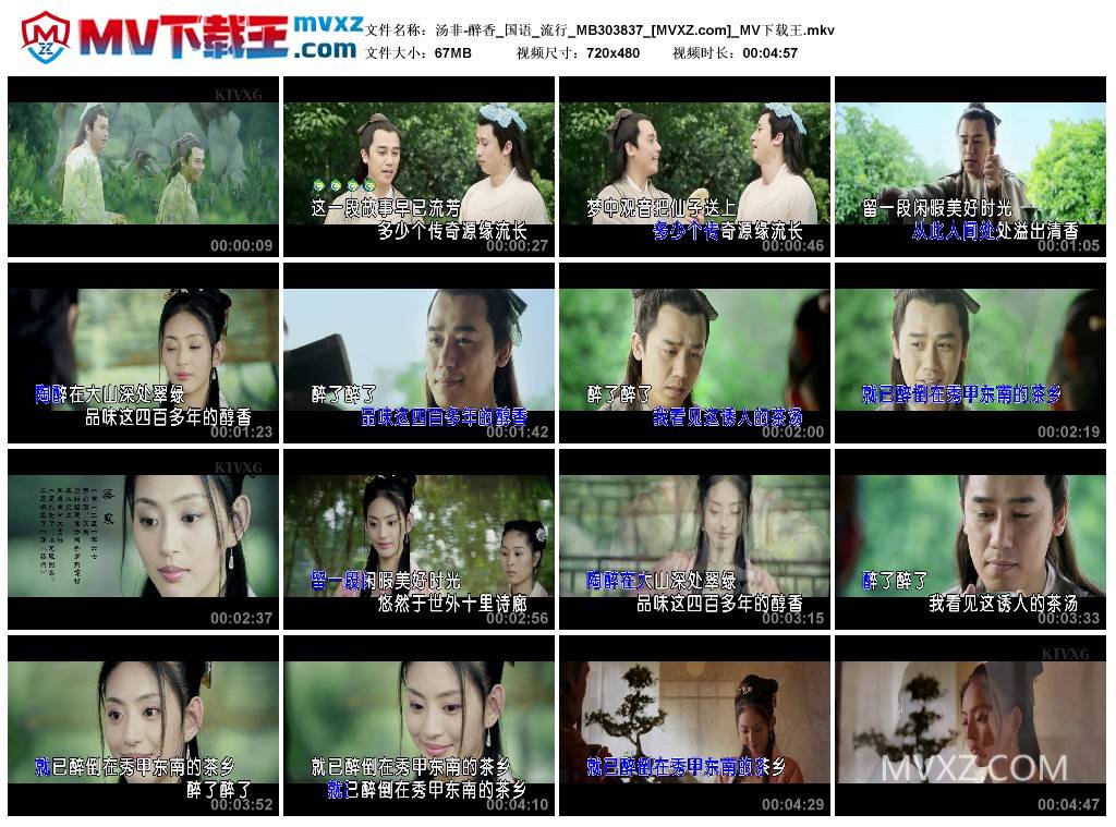 汤非-醉香_国语_流行_MB303837